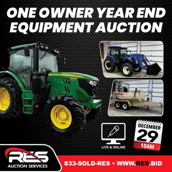 Year End Equipment Auction