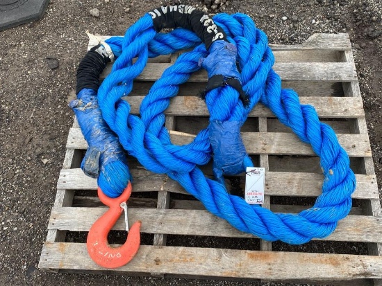 (1) 125k Ibs 4"x 20' Tow Rope