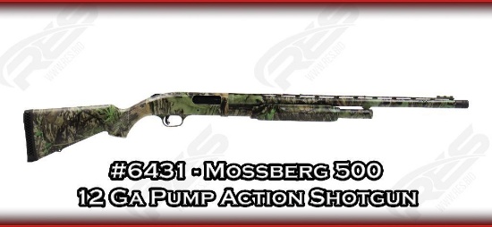 Mossberg 500 12 Ga Pump Action Shotgun