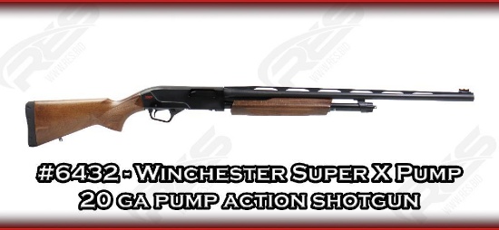 Winchester Super X Pump 20 Ga Pump Action Shotgun