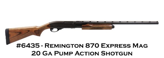 Remington 870 Express Magnum 20 Ga Pump Action Shotgun