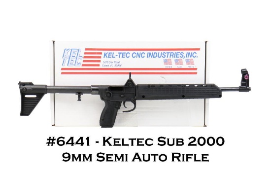 Keltec Sub 2000 9mm Semi Auto Rifle