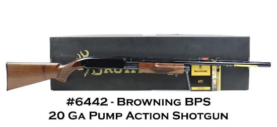 Browning BPS 20 Ga Pump Action Shotgun