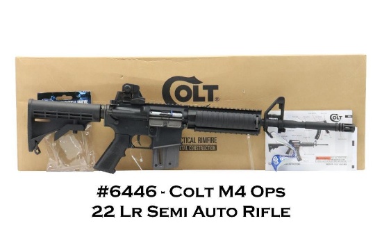 Colt M4 Ops 22 Lr Semi Auto Rifle