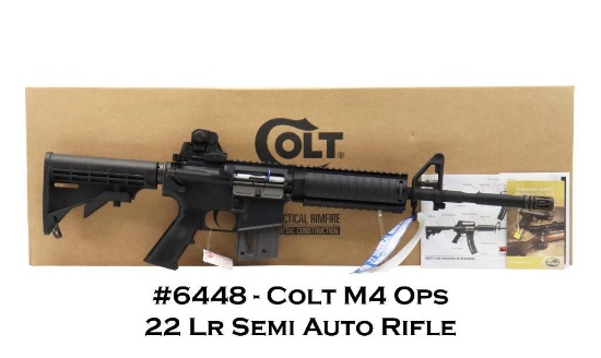 Colt M4 Ops 22 Lr Semi Auto Rifle