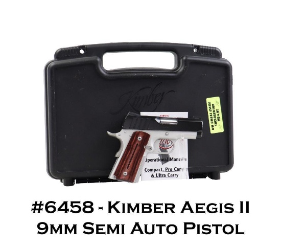 Kimber Aegis II 9mm Semi Auto Pistol