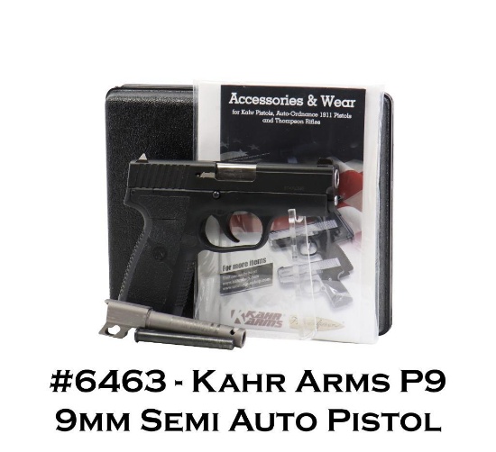 Kahr Arms P9 9mm Semi Auto Pistol