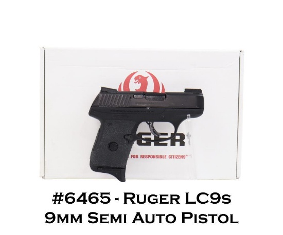 Ruger LC9s 9mm Semi Auto Pistol