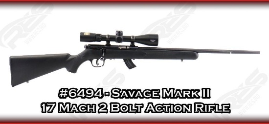 Savage Mark II 17 Mach 2 Bolt Action Rifle