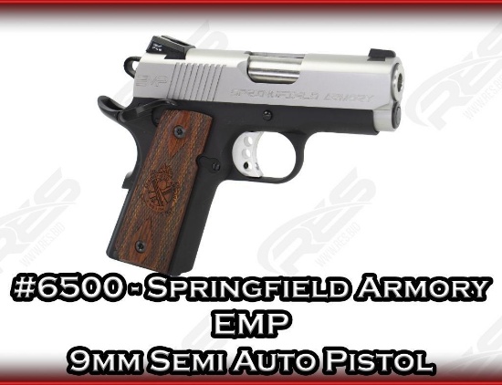 Springfield Armory EMP 9mm Semi Auto Pistol