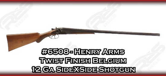 Henry Arms Twist Finish Belgium 12 Ga SideXSide Shotgun