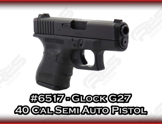 Glock G27 40 Cal Semi Auto Pistol