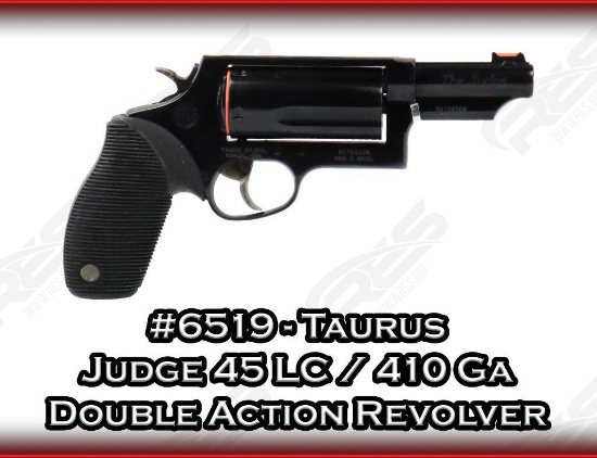Taurus Judge 45 LC / 410 Ga Double Action Revolver