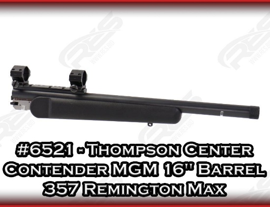 Thompson Center Contender MGM 16" Barrel - 357 Remington Maximum