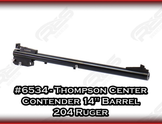 Thompson Center Contender 14" Barrel - 204 Ruger