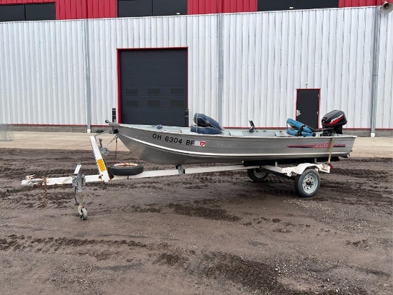"ABSOLUTE" 1993 Lowe Aluminum Boat
