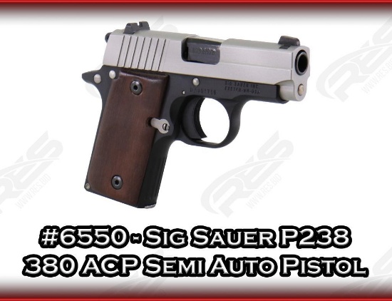 Sig Sauer P238 380 ACP Semi Auto Pistol