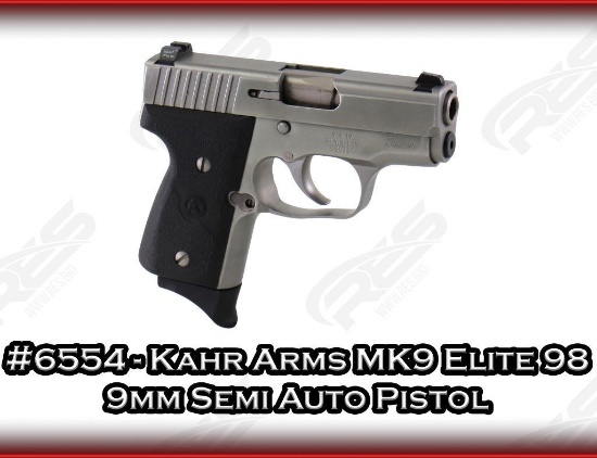 Kahr Arms MK9 Elite 98 9mm Semi Auto Pistol
