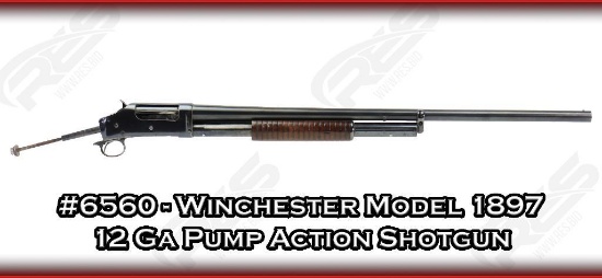 Winchester Model 1897 12 Ga Pump Action Shotgun