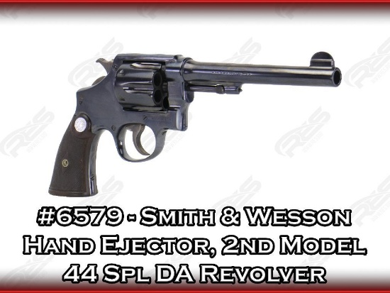 Smith & Wesson Hand Ejector, 2nd Model 44 Spl Double Action Revolver