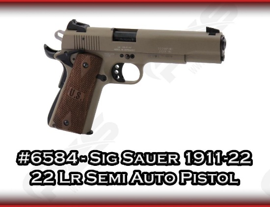 Sig Sauer 1911-22 22 Lr Semi Auto Pistol