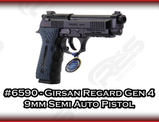 Girsan Regard Gen 4 9mm Semi Auto Pistol