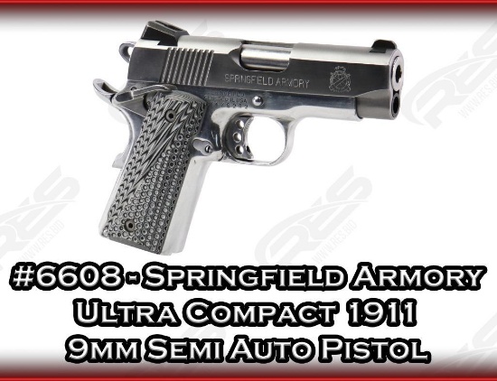 Springfield Armory Ultra Compact 1911 9mm Semi Auto Pistol