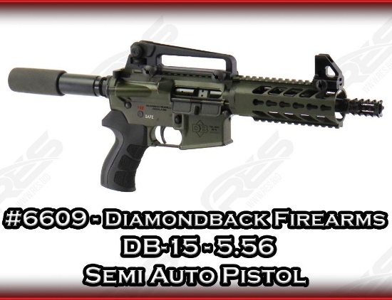 Diamondback Firearms DB-15 5.56 Semi Auto Pistol