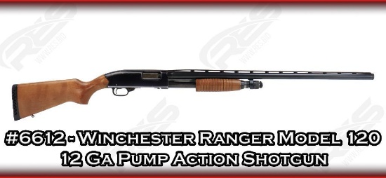 Winchester Ranger Model 120 12 Ga Pump Action Shotgun