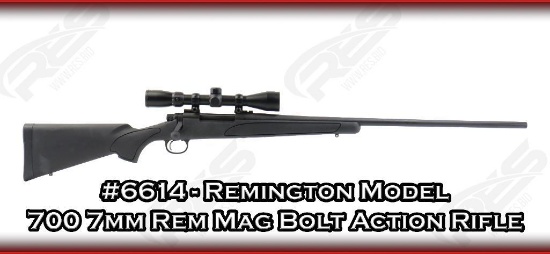 Remington Model 700 7mm Rem Mag Bolt Action Rifle