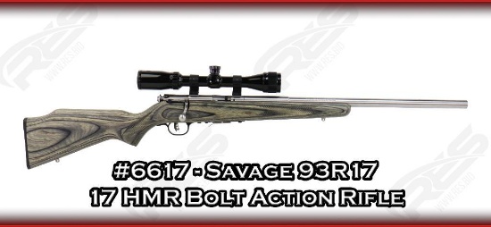 Savage 93R17 17 HMR Bolt Action Rifle