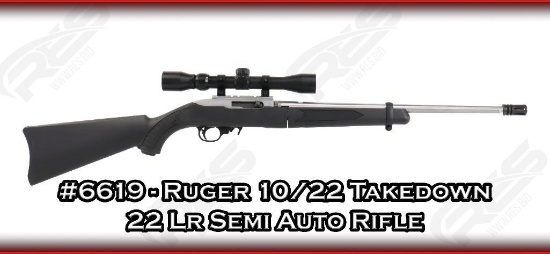 Ruger 10/22 Takedown 22 Lr Semi Auto Rifle