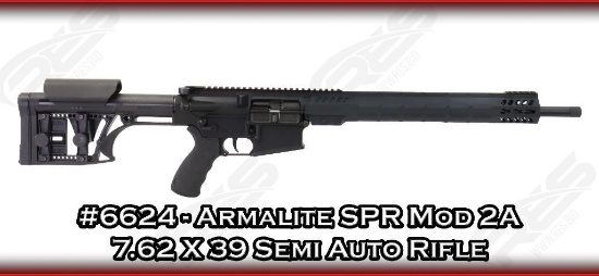 Armalite SPR Mod 2A 7.62 X 39 Semi Auto Rifle