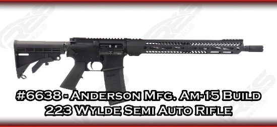 Anderson Mfg. Am-15 Build 223 Wylde Semi Auto Rifle