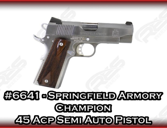 Springfield Armory Champion 45 Acp Semi Auto Pistol