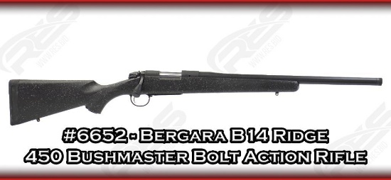Bergara B14 Ridge 450 Bushmaster Bolt Action Rifle