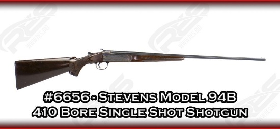 Stevens Model 94B 410 Bore Single Shot Shotgun
