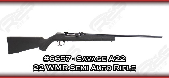 Savage A22 22 WMR Semi Auto Rifle