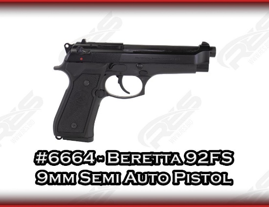 Beretta 92FS 9mm Semi Auto Pistol