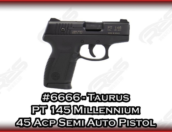 Taurus PT 145 Millennium 45 Acp Semi Auto Pistol