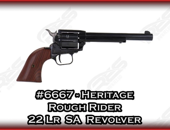 Heritage Rough Rider 22 Lr Single Action Revolver