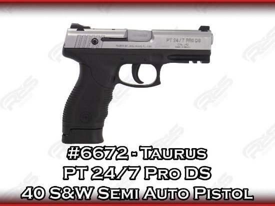Taurus PT 24/7 Pro DS 40 S&W Semi Auto Pistol