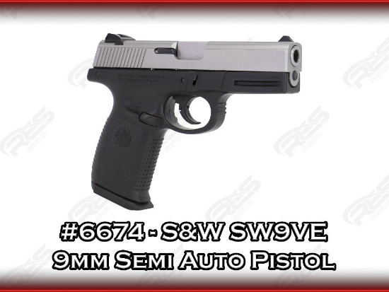 Smith & Wesson SW9VE 9mm Semi Auto Pistol