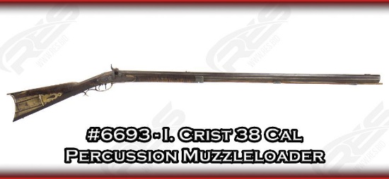 I. Crist 38 Cal Percussion Muzzleloader