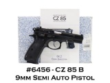 CZ 85 B 9mm Semi Auto Pistol