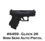 Glock 26 9mm Semi Auto Pistol