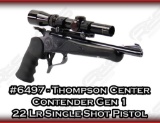 Thompson Center Contender Gen 1 22 Lr Single Shot Pistol