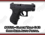 Glock Talo G43 9mm Semi Auto Pistol