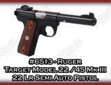 Ruger Target Model 22 /45 Mk III 22 Lr Semi Auto Pistol