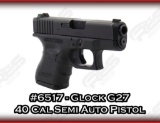 Glock G27 40 Cal Semi Auto Pistol